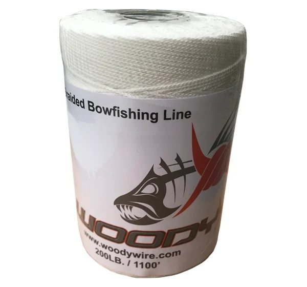 Woody Wire 200 LB Bowfishing Braided Line 1,100 ft