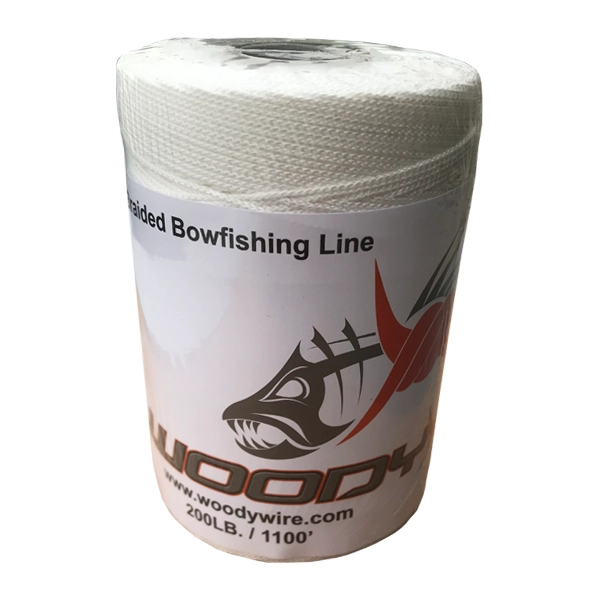 Woody Wire 200 LB Bowfishing Braided Line 1,100 ft