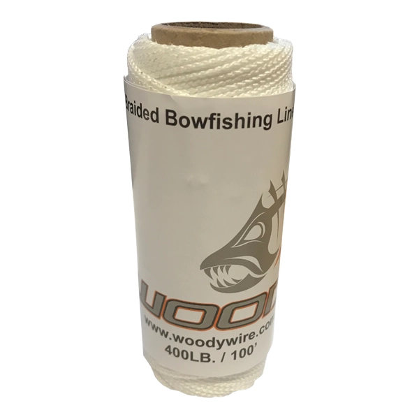 400lb 100 foot Woody Wire Fast Flight Bowfishing Line for Retrievers