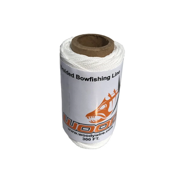 200lb 300 foot Woody Wire Bowfishing Braid Fast Flight Bowfishing line